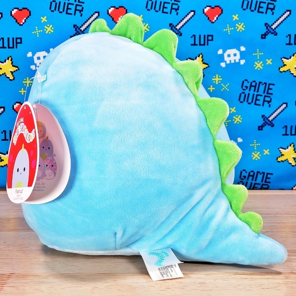 Squishmallow Rashad the Dinosaur 8" UltraSoft Stuffed Valentine's Day Plush NWT - Picture 5 of 12
